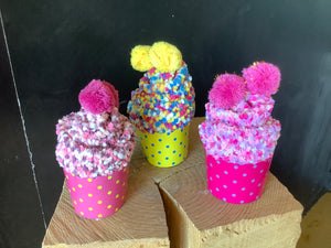 Cupcake Socken (3er-Set)